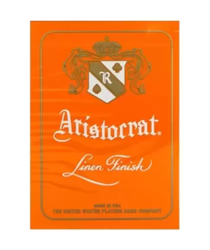 Aristocrat Orange Edition – Cărți de joc premium | Emagie.ro