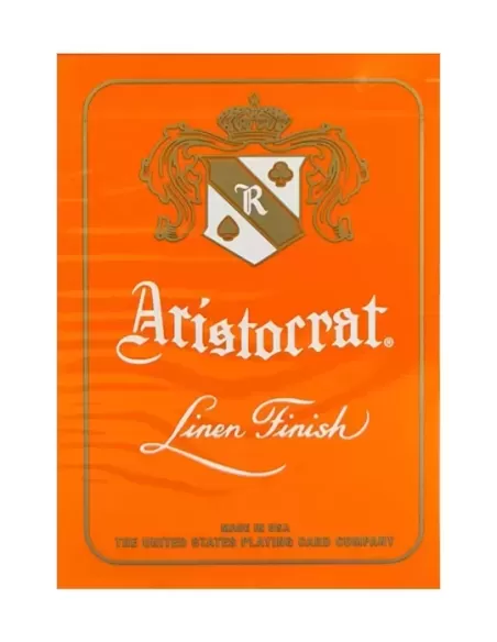 Aristocrat Orange Edition – Cărți de joc premium | Emagie.ro