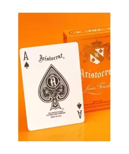 Aristocrat Orange Edition – Cărți de joc premium | Emagie.ro 2