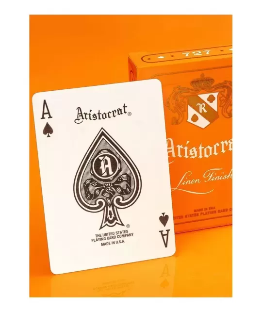 Aristocrat Orange Edition – Cărți de joc premium | Emagie.ro