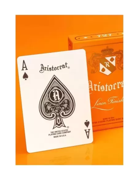 Aristocrat Orange Edition – Cărți de joc premium | Emagie.ro