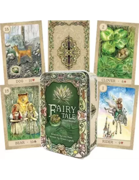 Fairy Tale Lenormand In A Tin – Set tarot poetic | Emagie.ro