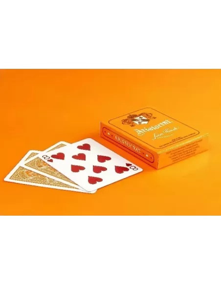 Aristocrat Orange Edition – Cărți de joc premium | Emagie.ro