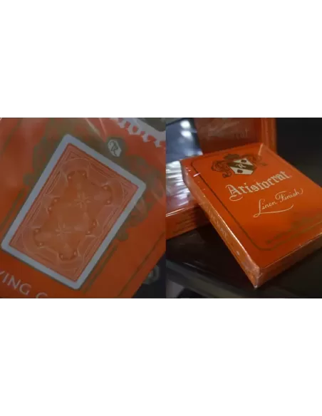 Aristocrat Orange Edition – Cărți de joc premium | Emagie.ro