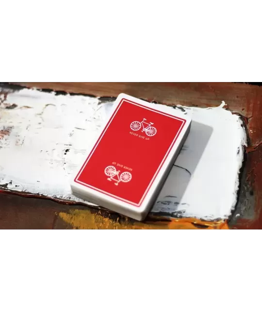 Bicycle Inspire Red – Cărți de joc premium | Emagie.ro