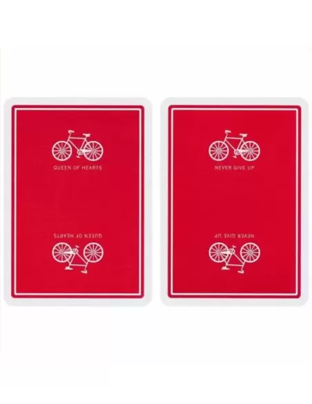 Bicycle Inspire Red – Cărți de joc premium | Emagie.ro