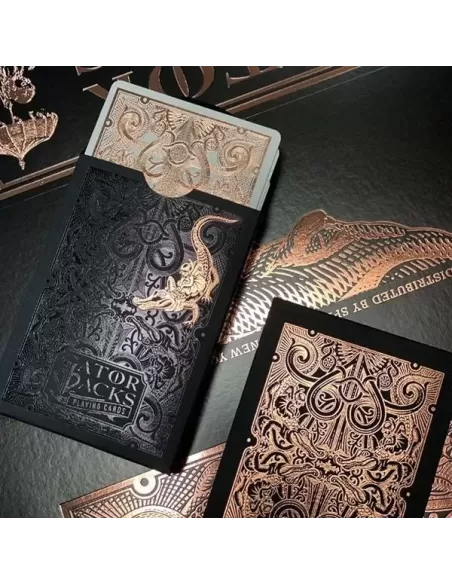 ROSE GOLD GATORBACKS David Blaine – Cărți de joc premium | Emagie.ro