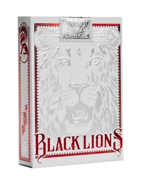 BLACK LIONS RED EDITION David Blaine – Cărți de joc premium | Emagie.ro