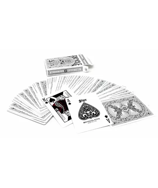 Bicycle Styx White – Cărți de joc premium | Emagie.ro