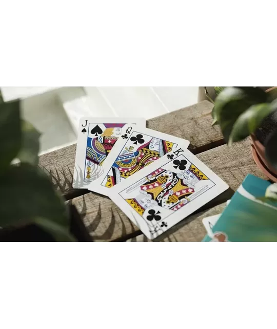 Cherry Casino Tropicana Teal – Cărți de joc premium | Emagie.ro