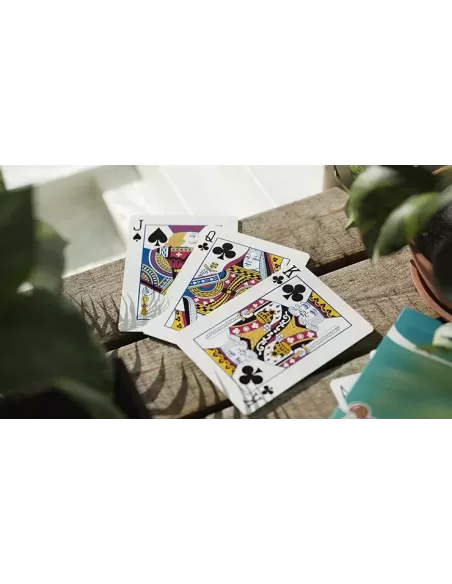 Cherry Casino Tropicana Teal – Cărți de joc premium | Emagie.ro