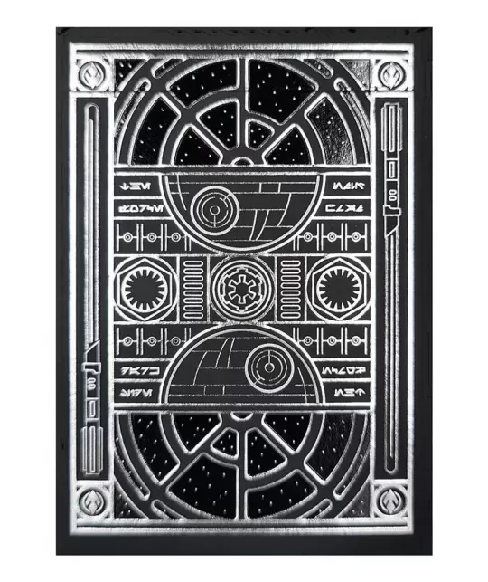 Star Wars Dark Side Silver Edition Graphite Grey – Cărți de joc premium | Emagie.ro