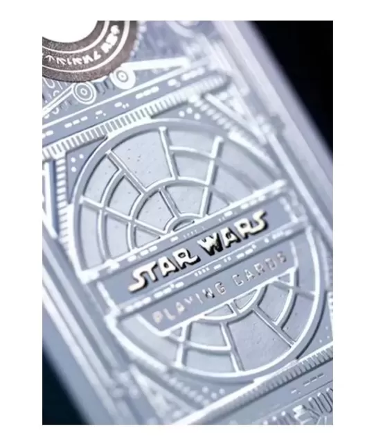 Star Wars Light Side Silver Edition White – Premium Playing Cards | Emagie.ro