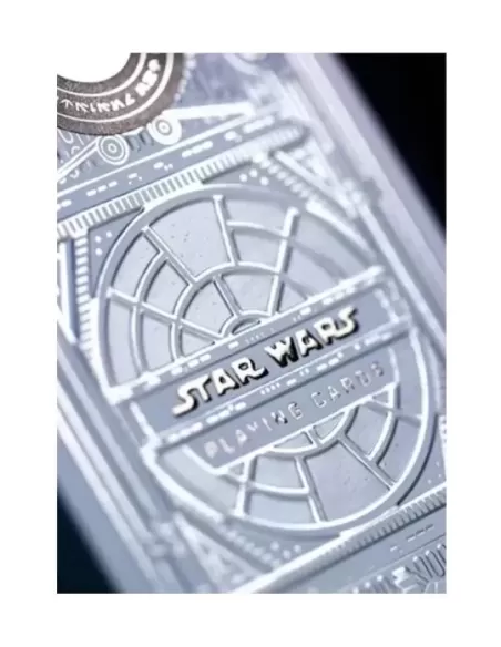 Star Wars Light Side Silver Edition White – Premium Playing Cards | Emagie.ro