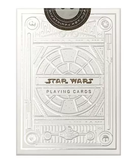 Star Wars Light Side Silver Edition White – Premium Playing Cards | Emagie.ro