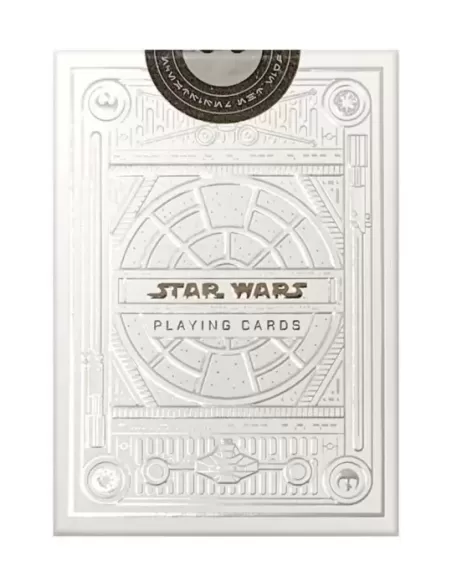 Star Wars Light Side Silver Edition White – Premium Playing Cards | Emagie.ro