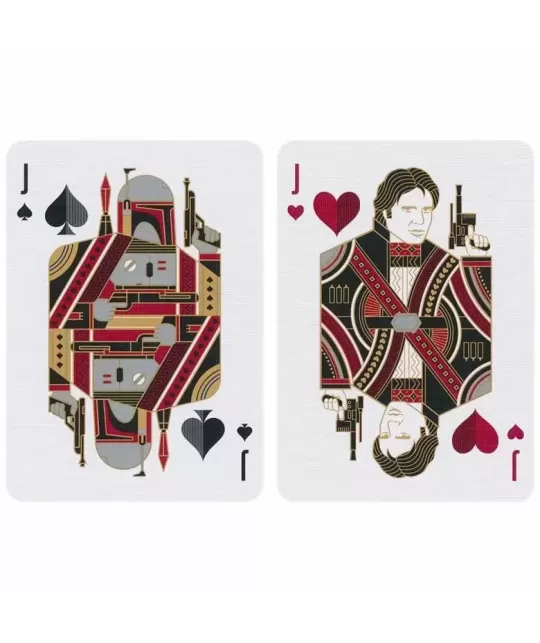 Star Wars Light Side Silver Edition White – Premium Playing Cards | Emagie.ro