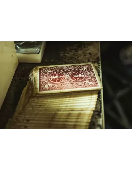 Bicycle 1900 Red – Cărți de joc premium | Emagie.ro