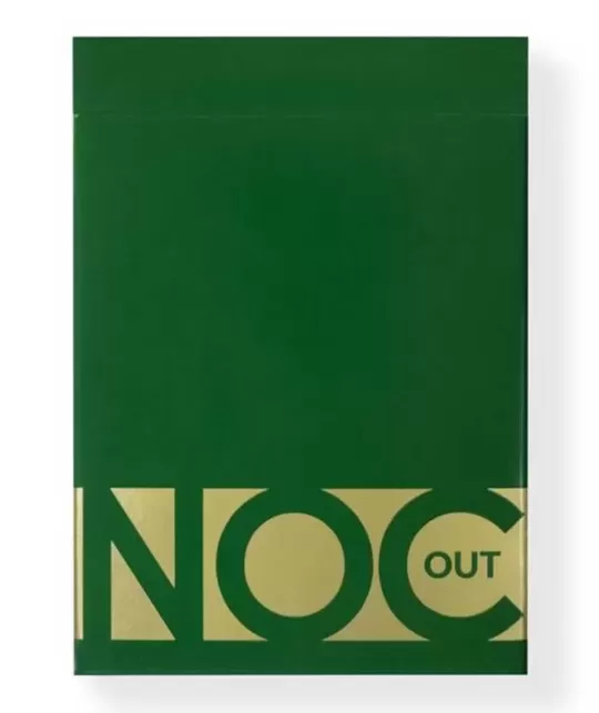 NOC Out Green and Gold – Cărți de joc premium | Emagie.ro
