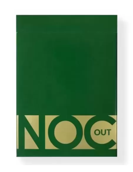 NOC Out Green and Gold – Cărți de joc premium | Emagie.ro