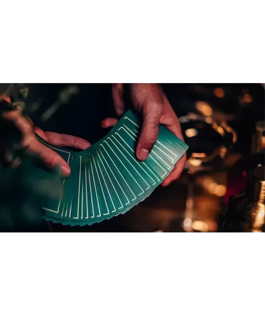 NOC Out Green and Gold – Cărți de joc premium | Emagie.ro