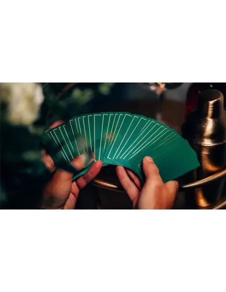 NOC Out Green and Gold – Cărți de joc premium | Emagie.ro