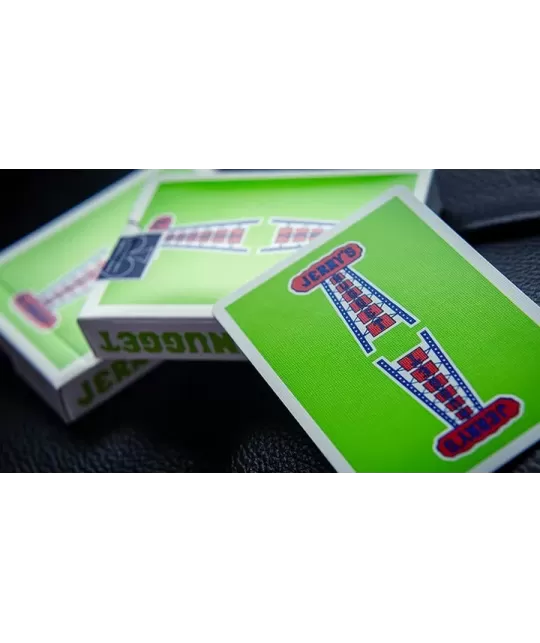 Vintage Feel Jerrys Nuggets Green – Cărți de joc premium | Emagie.ro