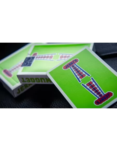 Vintage Feel Jerrys Nuggets Green – Cărți de joc premium | Emagie.ro