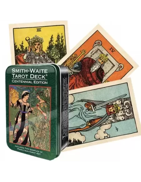 Tarot Smith-Waite Centennial Edition Tin – Classic Tarot Set | Emagie.ro