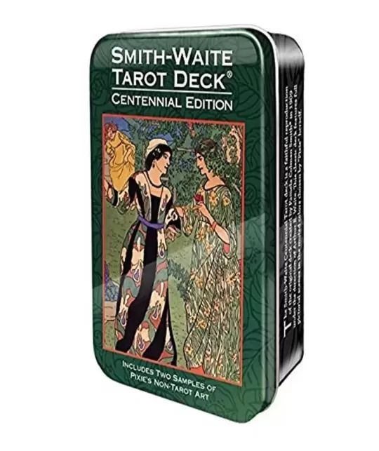 Tarot Smith-Waite Centennial Edition Tin – Classic Tarot Set | Emagie.ro