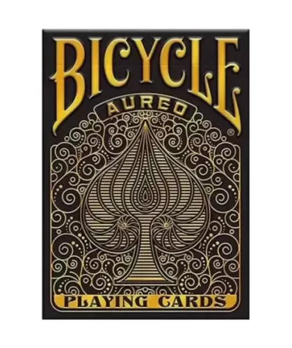 Bicycle Aureo Black – Cărți de joc premium | Emagie.ro