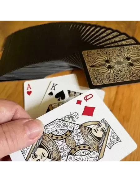 Bicycle Aureo Black – Cărți de joc premium | Emagie.ro