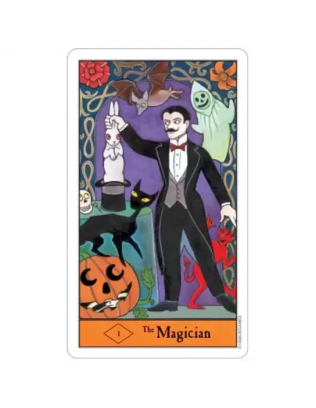 Halloween Tarot In A Tin – Mystery Tarot Set | Emagie.ro