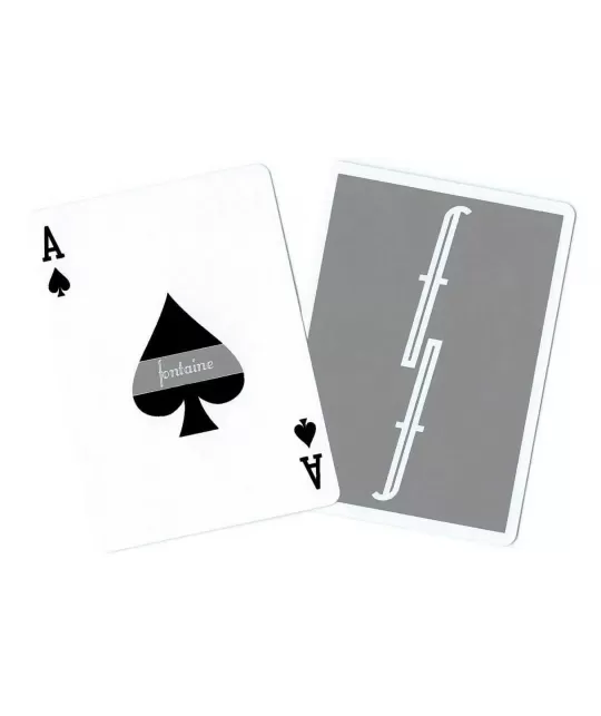 Grey Fontaine – Cărți de joc premium | Emagie.ro