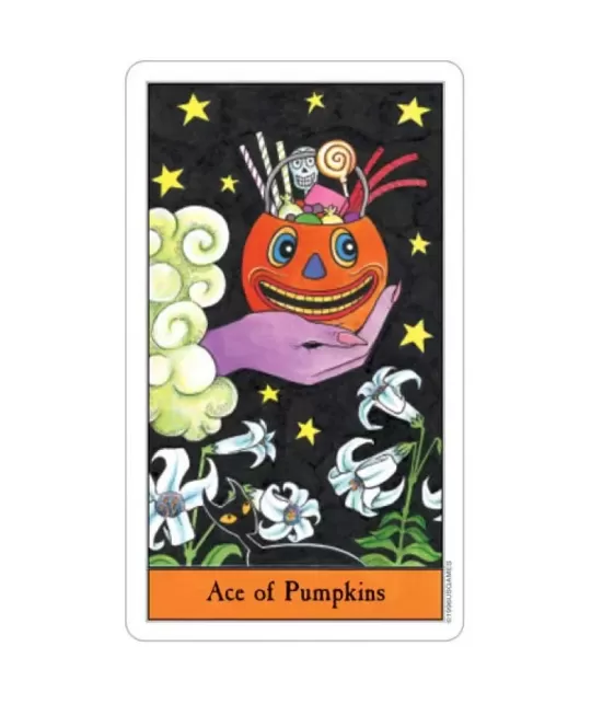 Halloween Tarot In A Tin – Mystery Tarot Set | Emagie.ro