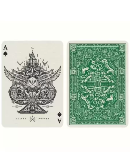 Harry Potter Green Slytherin Theory 11 – Cărți de joc premium | Emagie.ro