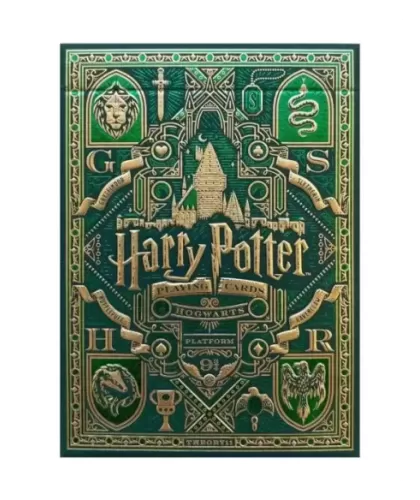 Harry Potter Green Slytherin Theory 11 – Cărți de joc premium | Emagie.ro