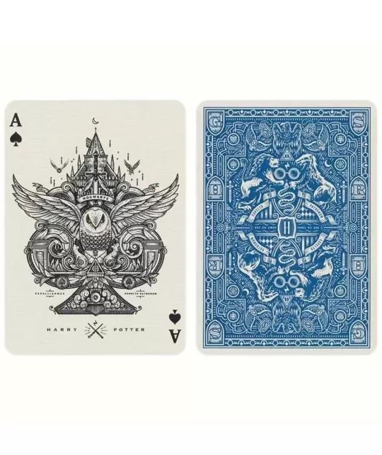 Harry Potter Blue Ravenclaw Theory 11 – Cărți de joc premium | Emagie.ro