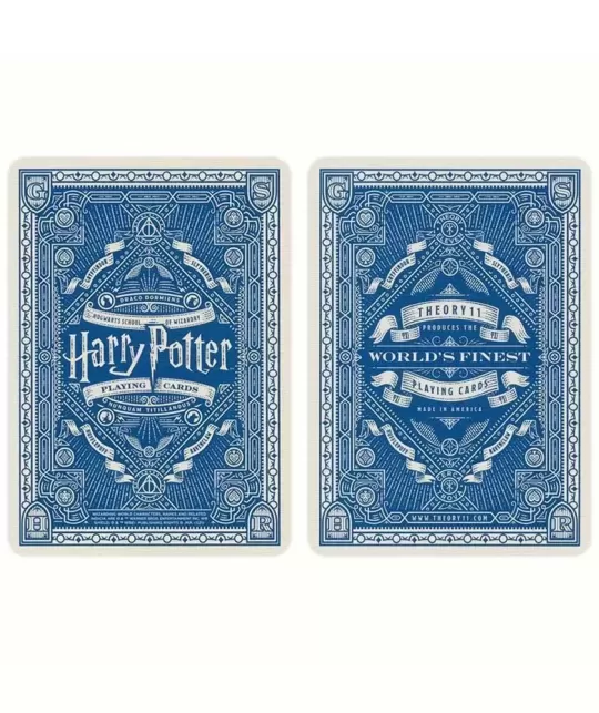 Harry Potter Blue Ravenclaw Theory 11 – Cărți de joc premium | Emagie.ro