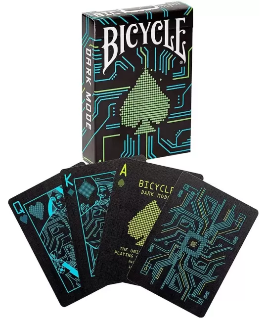 Bicycle Dark Mode – Cărți de joc premium | Emagie.ro