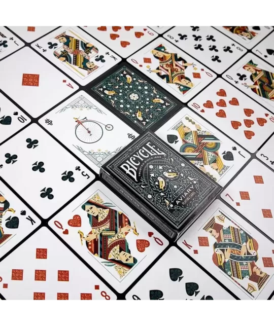 Bicycle Aviary – Premium Playing Cards | Emagie.ro