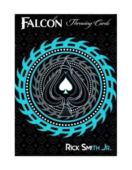 Aqua Falcon Throwing Cards by Rick Smith Jr. and Devo – Cărți de joc premium | Emagie.ro