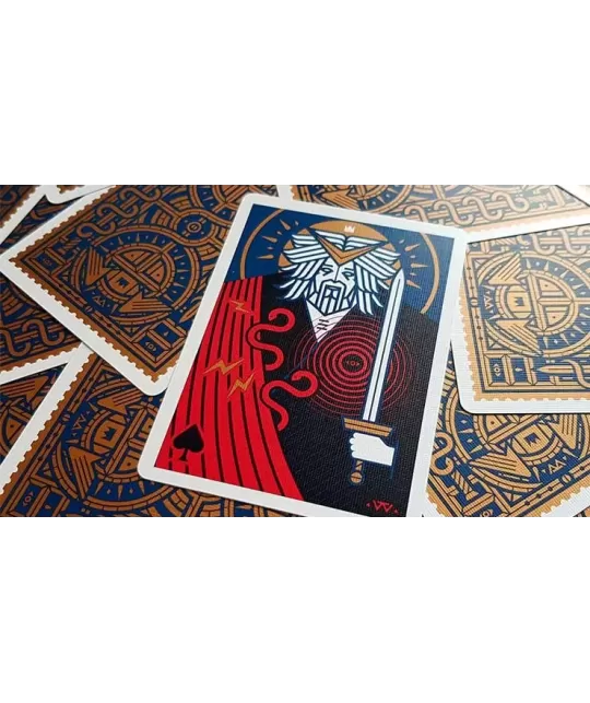 Egoism Rust by Giovanni Meroni – Premium Playing Cards | Emagie.ro