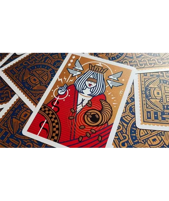 Egoism Rust by Giovanni Meroni – Premium Playing Cards | Emagie.ro