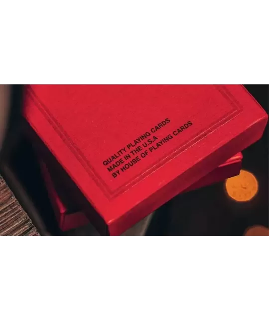 NOC Pro 2021 Burgundy Red – Cărți de joc premium | Emagie.ro