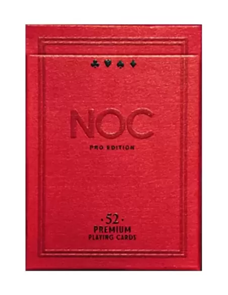 NOC Pro 2021 Burgundy Red – Cărți de joc premium | Emagie.ro