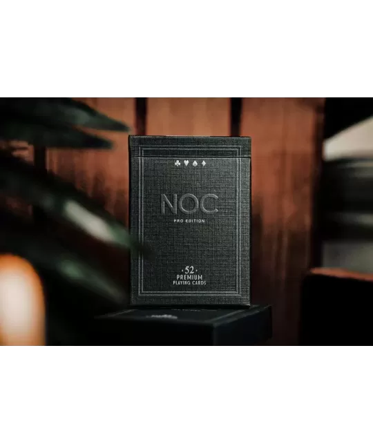 NOC Pro 2021 Jet Black – Cărți de joc premium | Emagie.ro