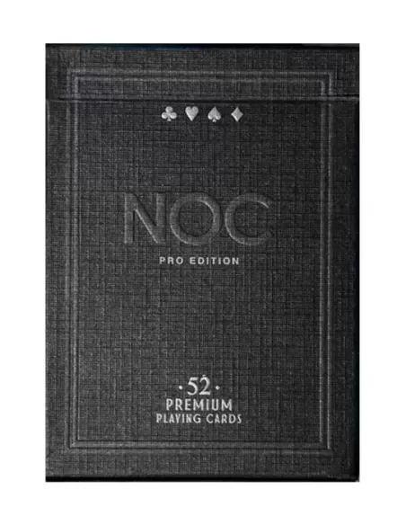 NOC Pro 2021 Jet Black – Cărți de joc premium | Emagie.ro
