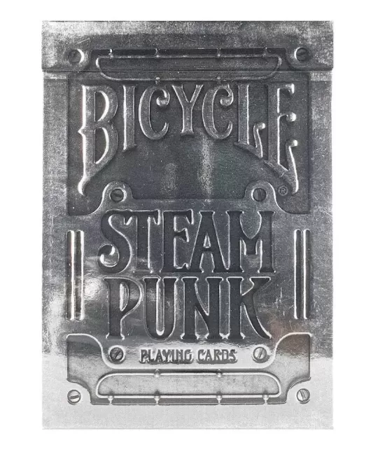 Bicycle Silver Steampunk – Cărți de joc premium | Emagie.ro