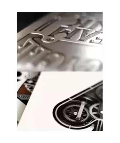 Bicycle Silver Steampunk – Cărți de joc premium | Emagie.ro 2